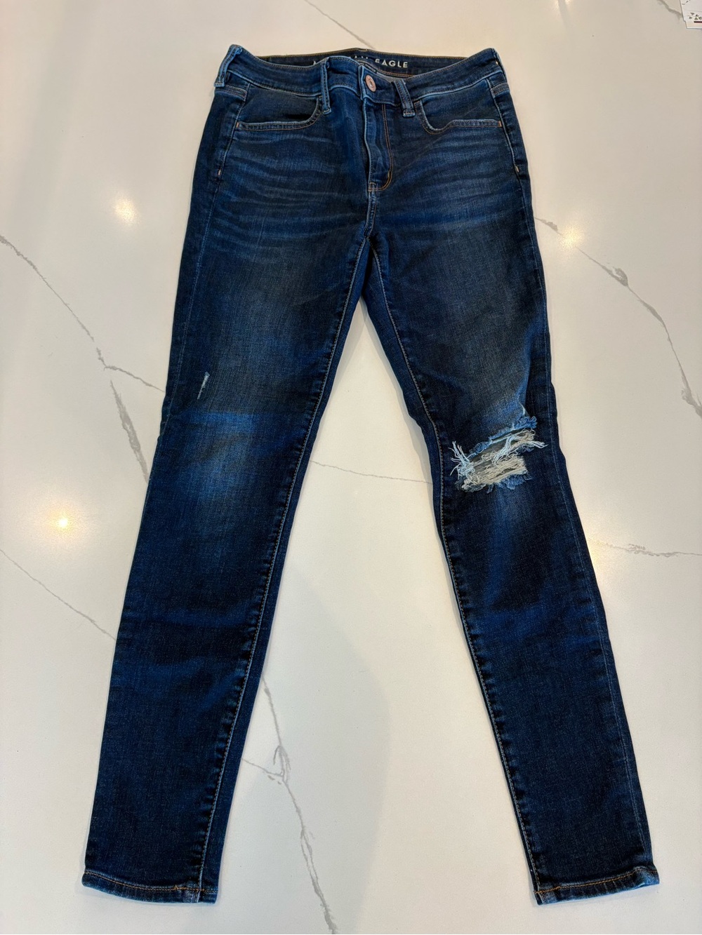 American Eagle Dark Blue Skinny Jeans
